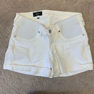 J.Crew Maternity shorts - white denim